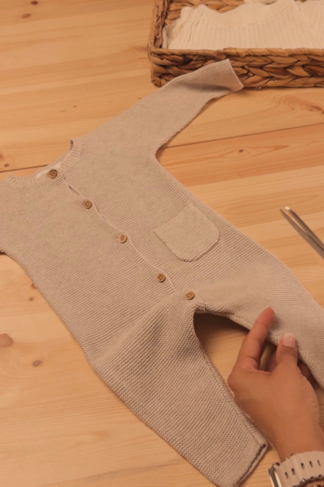 Oso de Recuerdo — Hecho a Mano con la Ropita de tu Bebé