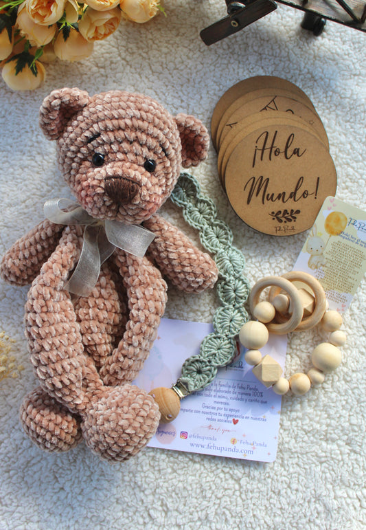 Kit Mi Primer Amigo El Osito Theo – Regalo con alma