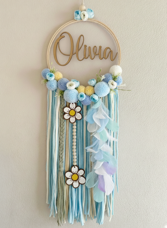 Atrapasueños Olivia- Hecho a mano