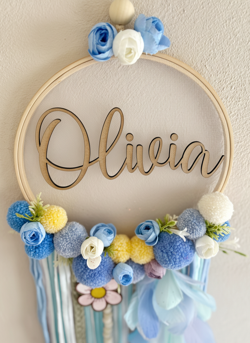 Atrapasueños Olivia- Hecho a mano