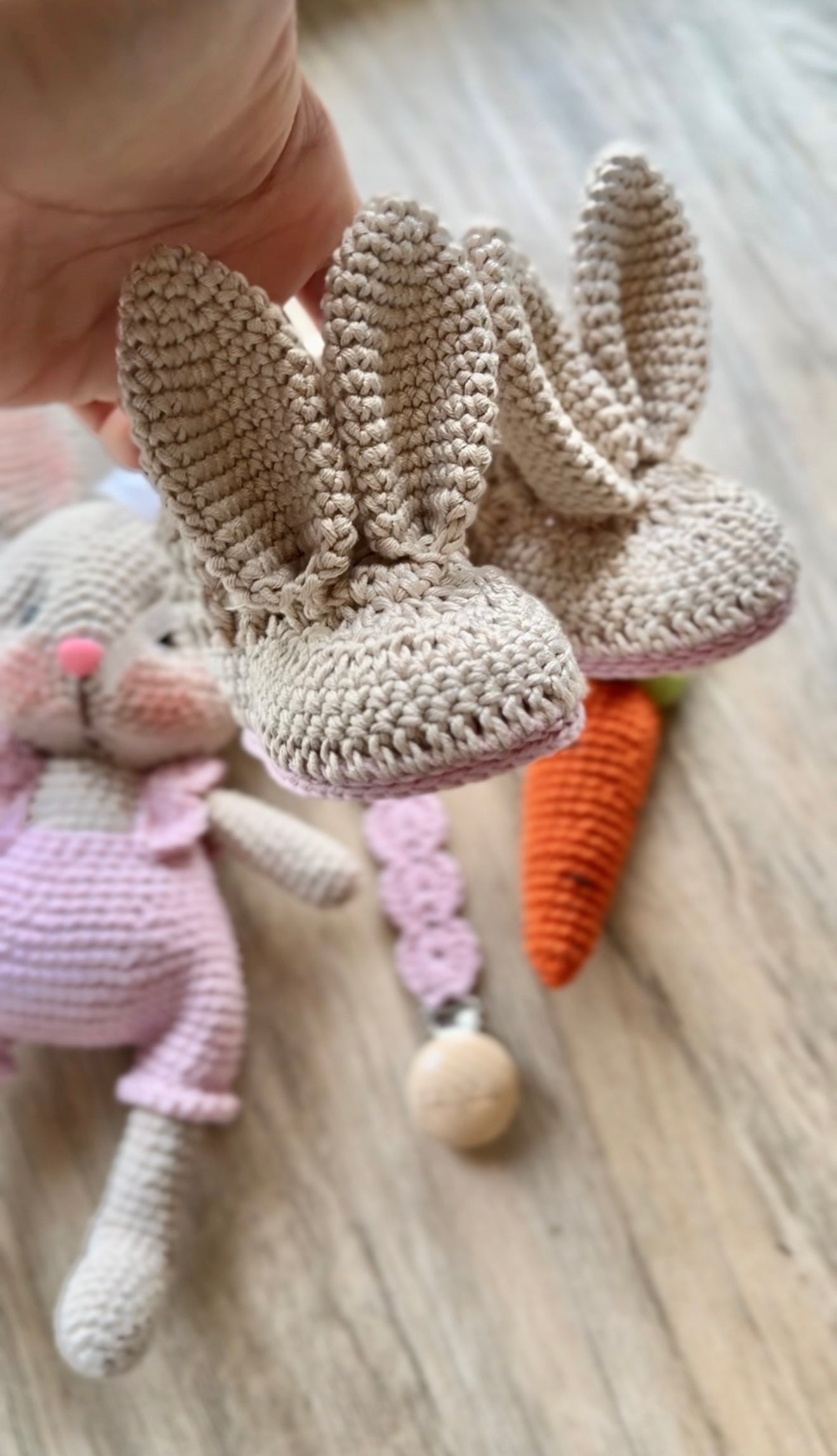 🐰 Kit de la Conejita Sisi unisex – Amigurumi de apego personalizado