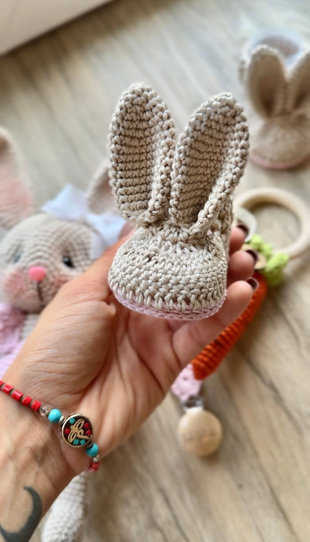 🐰 Kit de la Conejita Sisi unisex – Amigurumi de apego personalizado